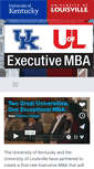 Mobile Screenshot of execmba.biz